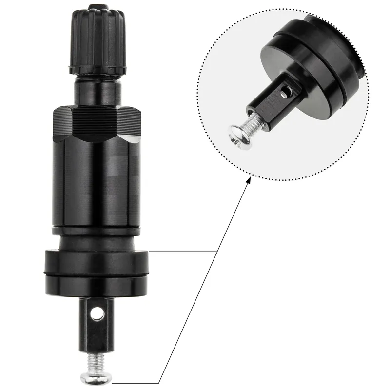 Zawór Wentyl TPMS-08 STIX do czujnika Schrader czarny Nie przegap