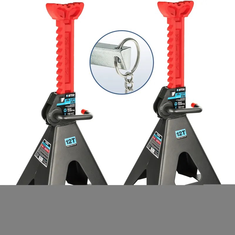 Ekspresowa dostawa Kobyłki Podstawki Podpory warsztatowe 12T / 2szt. z pinem - JS-12T PIN Stix