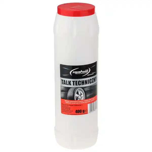 Wyprzedaż Talk techniczny do opon i dętek z dozownikiem 400g - malwa