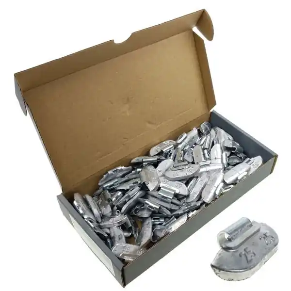 Łatwy zwrot Ciężarki nabijane do felg stalowych SPS STD PB/S (25 g, ołowiane) - 100 szt. - Stix