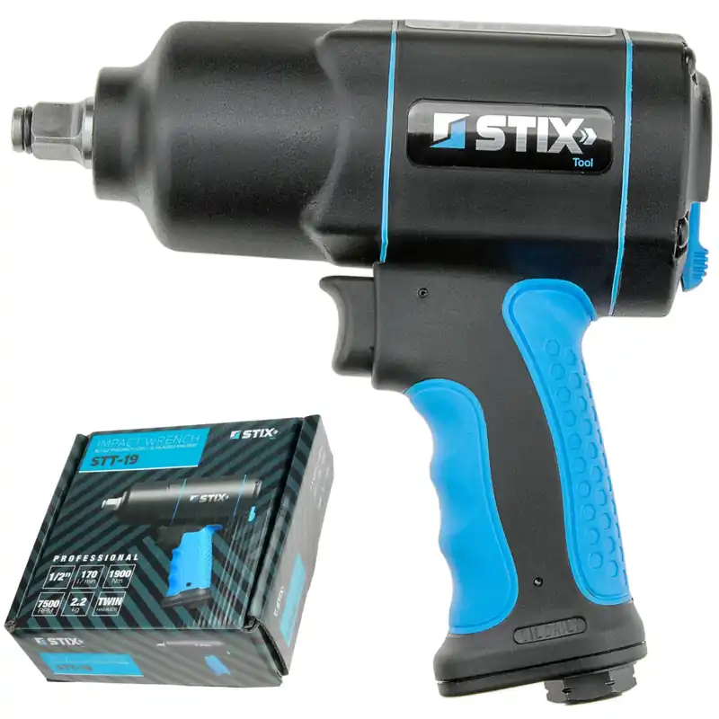 Kompozytowy Klucz Pneumatyczny Udarowy 1900Nm STIX STT-19 1/2" Szybka dostawa
