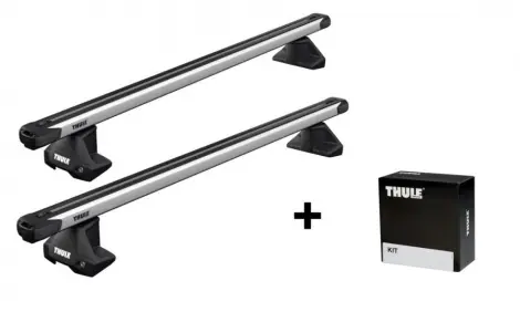 Bagażnik dachowy THULE belki Slidebar Srebrny Ford Ranger IV (P703) 2022-> 4 drzwi pickup Tylko dziś