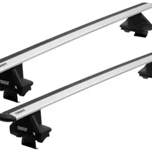 Bagażnik dachowy THULE belki WingBar Evo Srebrny Volvo EX30 (416) 2023-> 5 drzwi suv Darmowa dostawa