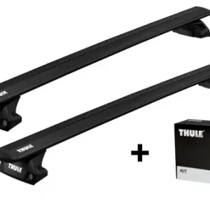 THULE stopy EVO 7106 + belki WingBar EVO czarne + KIT dopasowujący Łatwy zwrot