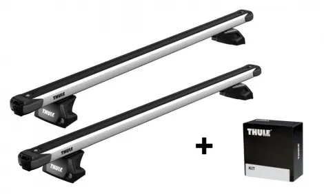 Bagażnik dachowy THULE belki Slidebar Srebrny Mini Aceman (J05) 2024-> 5 drzwi suv Cena promocyjna