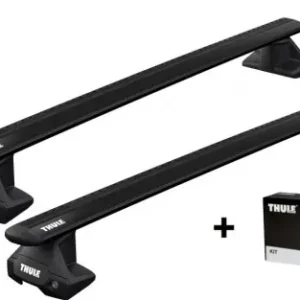 THULE stopy EVO 7105 + belki WingBar EVO czarne + KIT dopasowujący Wysoka jakość