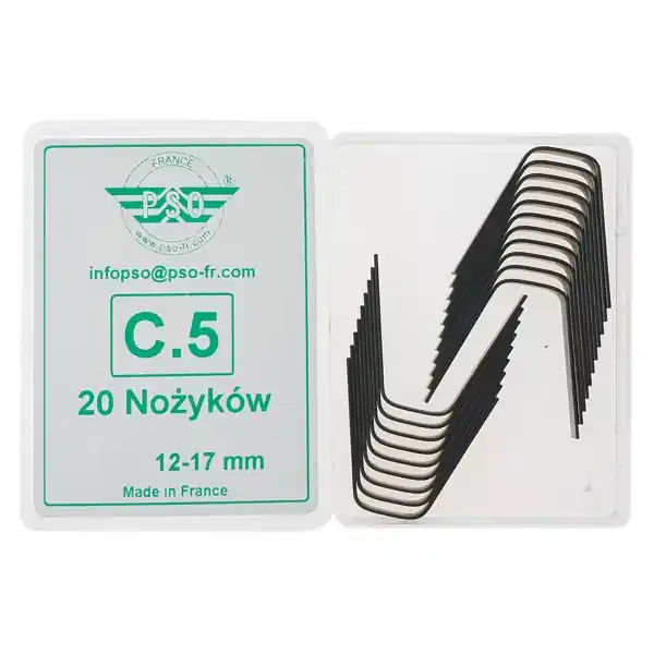 Dodaj do koszyka Nożyki do nacinarki wyrzynarki C5 12-17mm - PSO