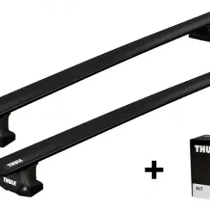 THULE stopy Evo Fixpoint 7107 + belki WingBar EVO czarne + KIT dopasowujący Wyprzedaż