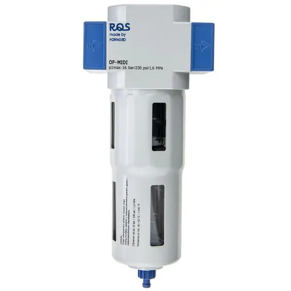 Odwadniacz sprężonego powietrza RECTUS OF-1/2-MIDI (Filtr / Osuszacz) - RQS 1/2" Kup online