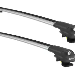 Bagażnik dachowy Turtle belki AIR Srebrny Toyota Land Cruiser 300 2022-> 5 drzwi suv Tani