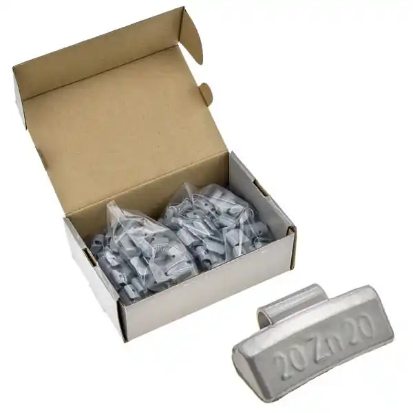 Tani Ciężarki nabijane ALU Cynkowe do felg aluminiowych ZN/A 20g / 100 szt. - Stix