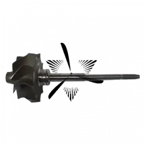 Wirnik Wałek Turbocharger Shaft Wheel GTTW-0036 Wysoka jakość