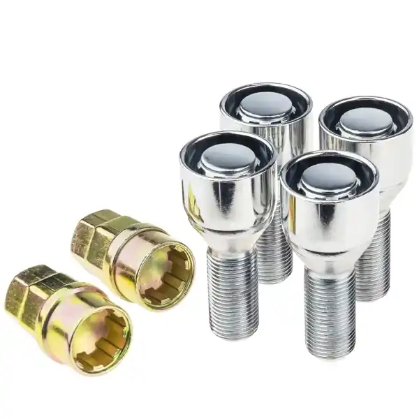 Popularny Śruby zabezpieczające do felg aluminiowych (M14x1,25 / Ruchoma Tuleja) - Carbonado C-Block