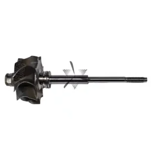 Wirnik Wałek Turbocharger Shaft Wheel GTTW-0049 Wysoka jakość