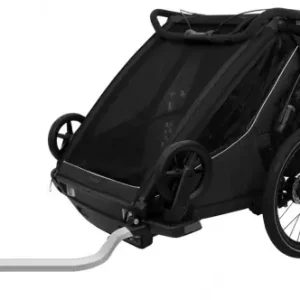 Przyczepka rowerowa Thule Chariot Sport 2 double Black Wyprzedaż