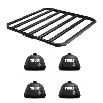 Sprawdź teraz Bagażnik dachowy THULE platforma Caprock Czarny Volkswagen Caddy IV Maxi Cargo (SB) 2021-> van