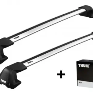 Popularny THULE stopy EDGE 7205 + belki WingBar Edge + KIT dopasowujący