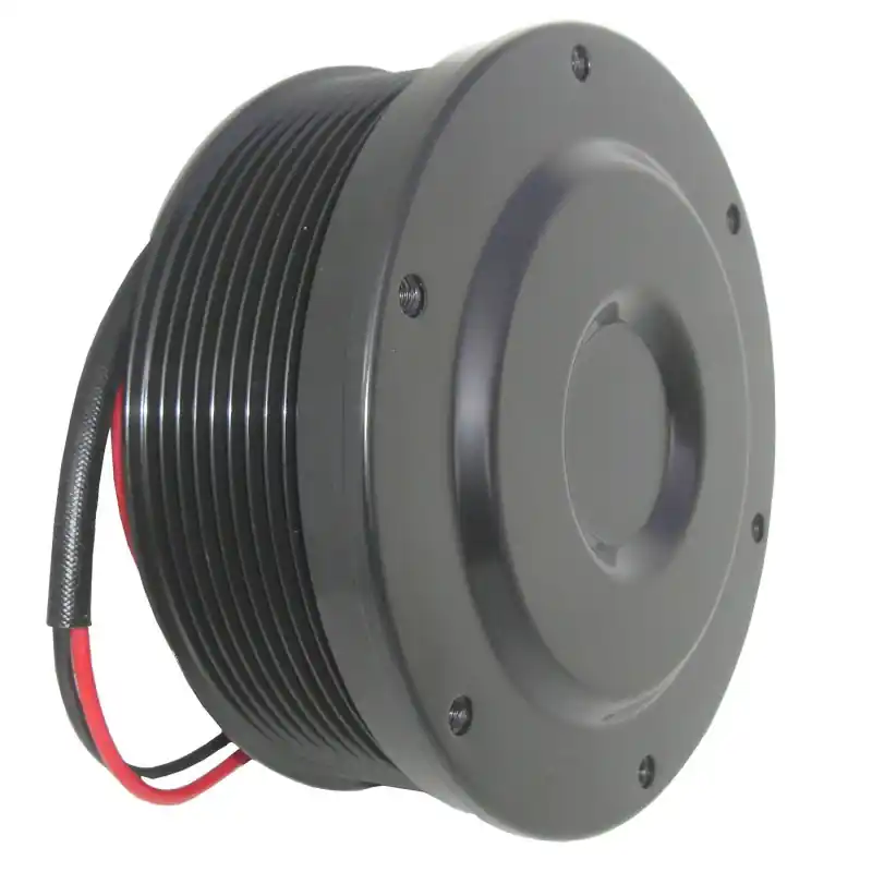 2103503 SPRZĘGŁO SPRĘŻARKI / KOMPRESORA KLIMATYZACJI DENSO 7SBU16C 9PV 130MM 12V CLAAS TUCANO MEDION MEGA JAGUAR COUGAR Nowy