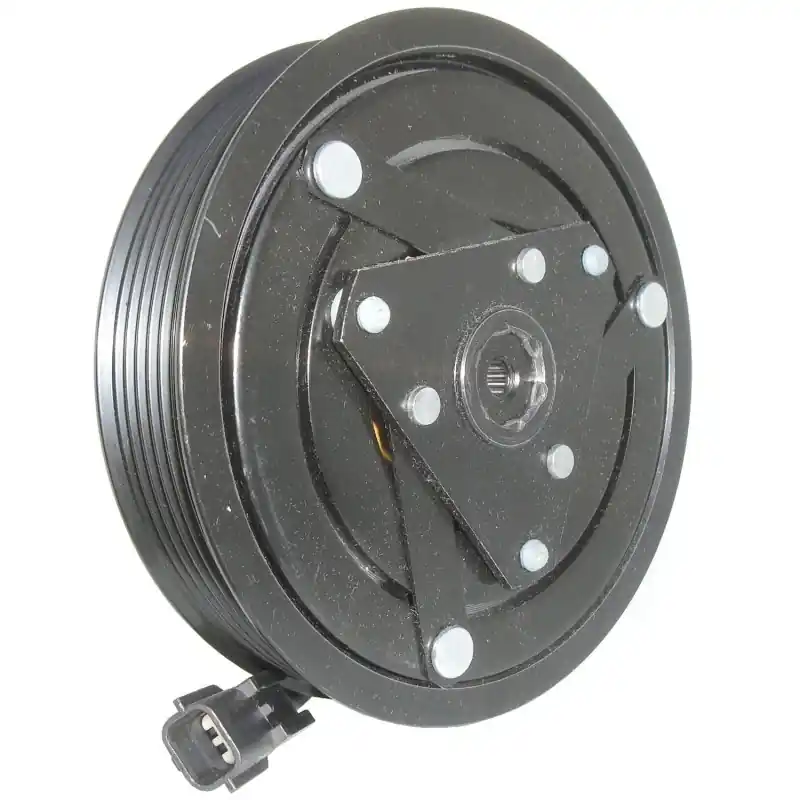 2105002 SPRZĘGŁO SPRĘŻARKI / KOMPRESORA KLIMATYZACJI CALSONIC CWV615M 6PV 124MM NISSAN Szybka wysyłka